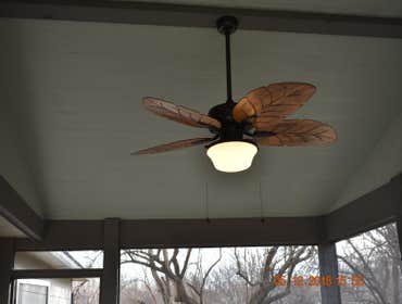 Preston Screened Composite Deck