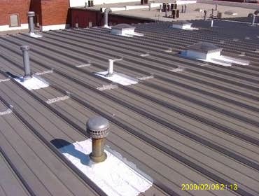 Metal roof repair