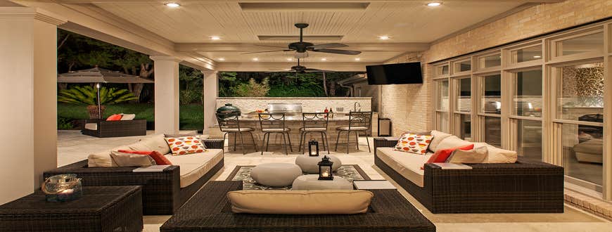 Connecting To The Outdoors This backyard and pool were stranded and had no relation to the house. CG&S collaborated with the clients to create a po...
