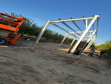 Photos by Garcia Electric Services #4 Car port solar installation 25kw