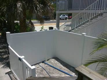 Vinyl Fence