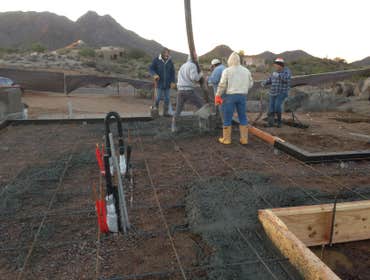 Concrete works