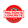 Milton's Concrete logo