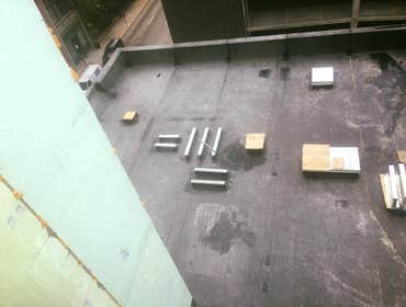 Holiday Inn pool roof