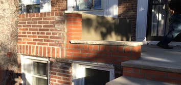 left porch front