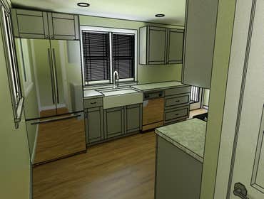 Stearns Kitchen Remodel & Room Conversion Welcome to our Kitchen Remodel and Bedroom-to-Bathroom Conversion project, where design and craftsmanship wor