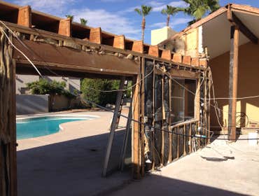 removal of exist roof