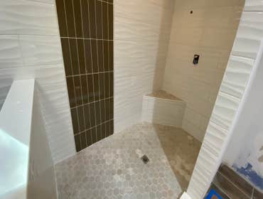 Photos by JPM Construction LLC & Handyman Services #2 Full Bathroom Remodeling; Involve Construction, Demolition, Carpentry, Electrical, plumbing, Dryw