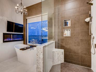 Photos by Advantage Construction DBA Advantage Custom Homes #1 New residential home build in Pradara that despite being struck by lightning and catchin