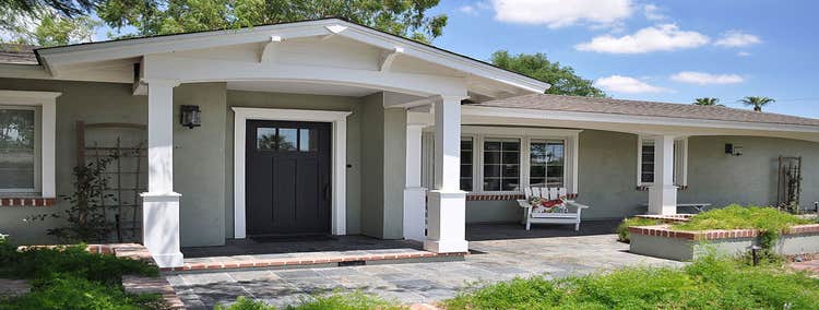 Entry Door - Pella Craftsman Fiber Glass