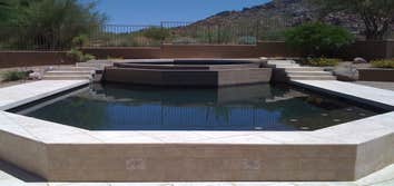 Unique Pool in Paradise Valley, Arizona We always listen to our clients unique taste when designing our custom designs.