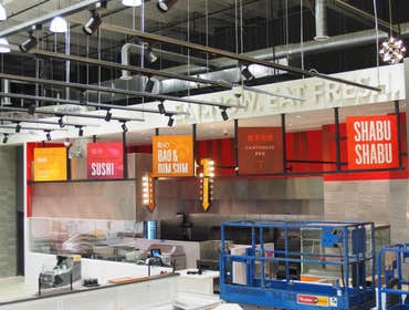 New Oriental Market Full interior and exterior renovation