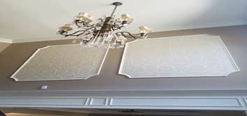 Photos by Voorhees Crane Paper Hanging #1