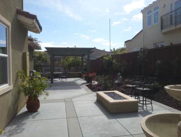 Decorative patio