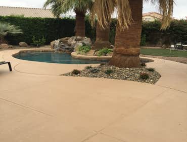 SUN CITY POOL AND WATERFALL