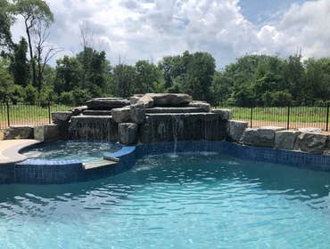 Swimming Pool Waterfall Ideas in Warrington, PA