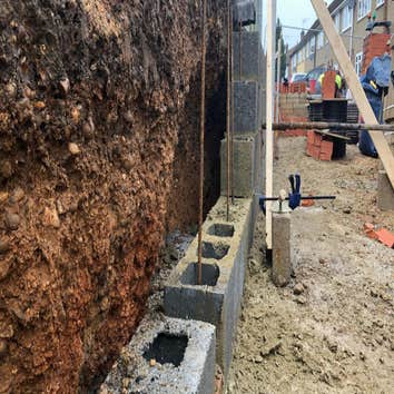 Solid Retaining Walls