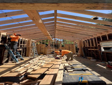 Pasadena Build and add on Rebuild Garage with vaulted ceiling and addition,
+200 SF office build detached.