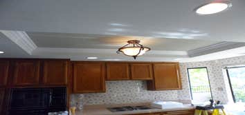 Northern Lighting And Electric kitchen lighting kitchen with Italian Murano Glass trims