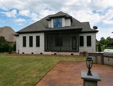 Rear exterior