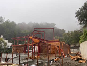 16,000 sf New single family home in Bel Air Los Angeles - Under Construction 16,000 sf new single family home