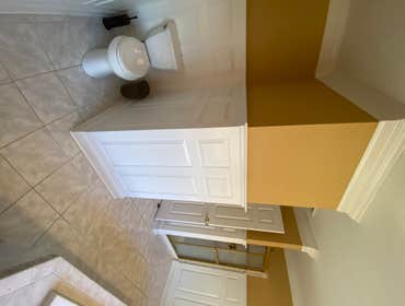Bathroom Completely remodeling a bathroom. Waiting for electrician to come and do some rewriting. But so far so good.