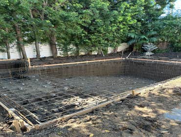 Concrete Pool Installation Exodus Construction & Remodeling Inc