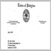 Testimonial Letters