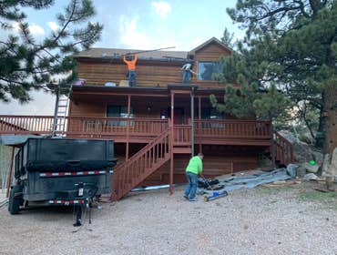 Roof Replacement - Owens Corning Duration (Desert Tan) Re-roof Owens Corning Duration shingles in Desert Tan
