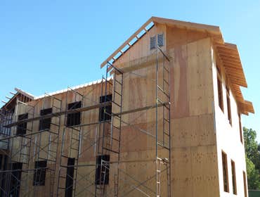 Weil Tennis Acaddemy project. We did the rough framing, as well the siding and painting, in this project.