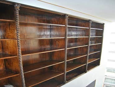 Photos by Dogcatbirdtree #1 Loft Library ~ Solid Oak - Stained Vintage