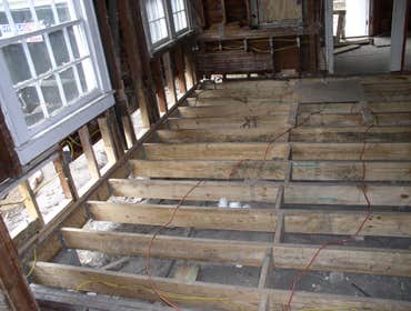 Reframing floors