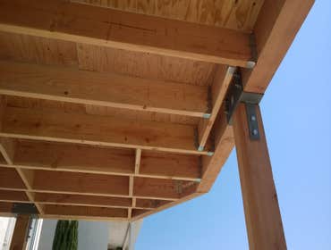 Photos by VANA Builders Inc #1 Framing a balcony