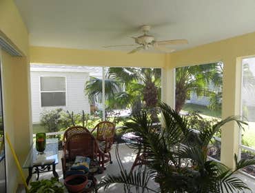 Photo(s) from All Season Rooms Before and after photos of lanai enclosures The Villages