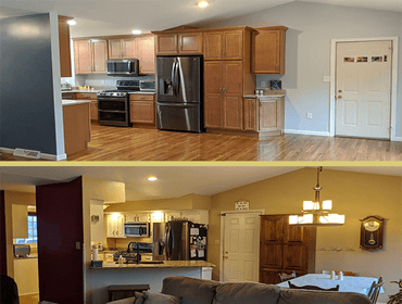 Kitchen Remodel with Modifications by Mione Family Remodeling