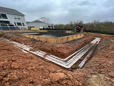 Pool Addition! Pool and surround!