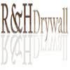 R and H Drywall logo
