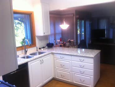Kitchen Remodel: 2 before; 2 after