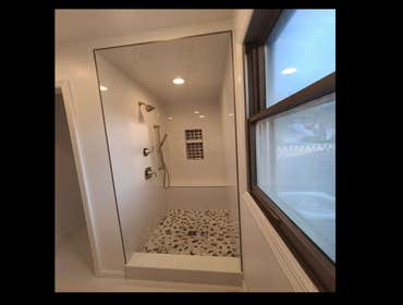 Photos by Pro Power Carpentry LLC #1 We remodel about 100 bathrooms per year and the average budget for our clients ranges from 10,000.00 to 30,000.00,