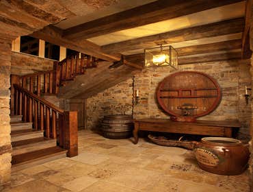 Stairwell At Basement