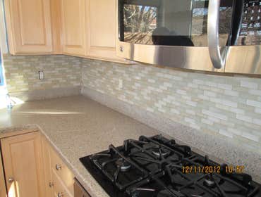 Kitchen backsplash