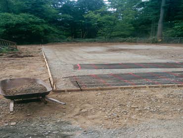 project32 sports court and over the garage addition