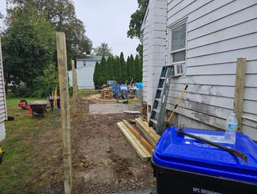 Photos by Rojas Landscaping & Handyman Services LLC #1 Preasure Threated Wood Horizontal Fence Installation
Exterior Fire Place
Paavers Patio/walkway