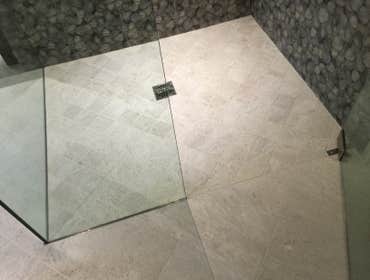 Curbless Shower