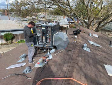 Rk Mechanical Air Services #1 Scope of work
Package Rooftop Unit replacement/installation labor
Packaged Gas/Electric/Dual 14 SEER, Single Stage, 4 ton