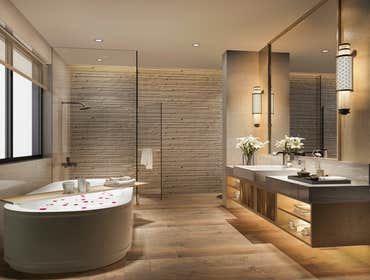Modern Master Bathroom