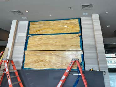 LED BACKLIT DECORATIVE WALL