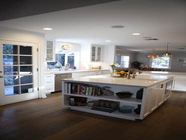 Contemporary Culver City Kitchen This kitchen has all state of the art appliances and top of the line tile. This family is growing and wanted to expand
