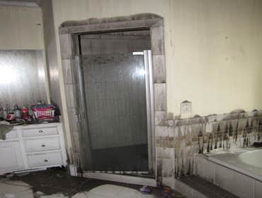 Project photos from Sentry Construction Company, Inc. Fire Damage Restoration - Before & After