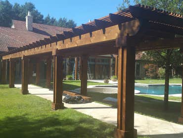 Cedar Pergola